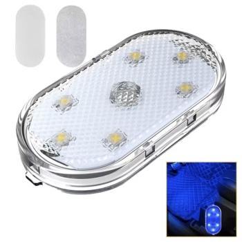 LED Oświetlenie wewnętrzne samochodu Lampka Bezprzewodowa USB